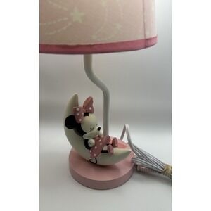 Disney baby Lambs & Ivy Minnie Mouse Nursery Lamp with Shade